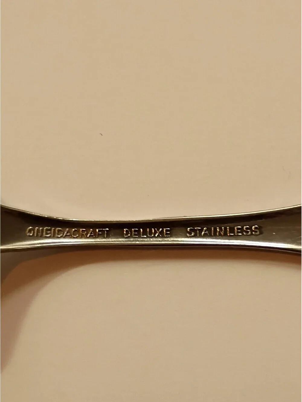 Vtg Oneidacraft Chateau 4.25” Baby Infant Toddler Fork & Spoon Deluxe Stainless